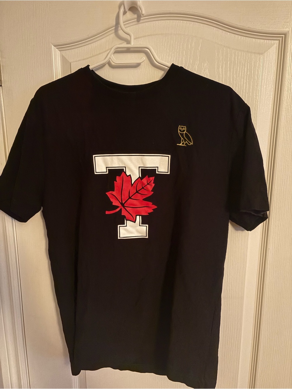 OVO x U of T Black Tee